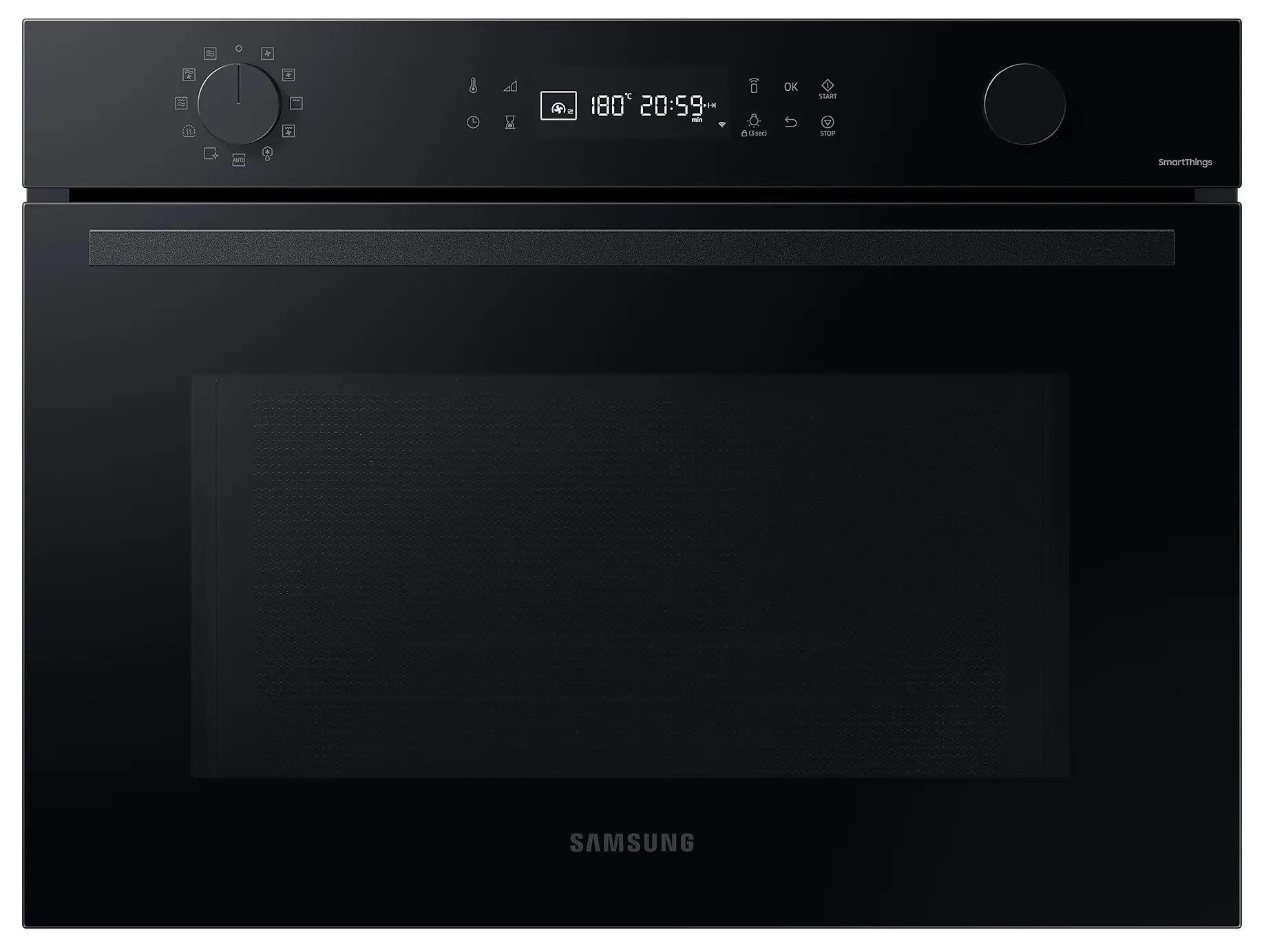 Piekarnik z mikrofalą Samsung NQ5B4553FBK Termoobieg Zdalne sterowanie Czarny