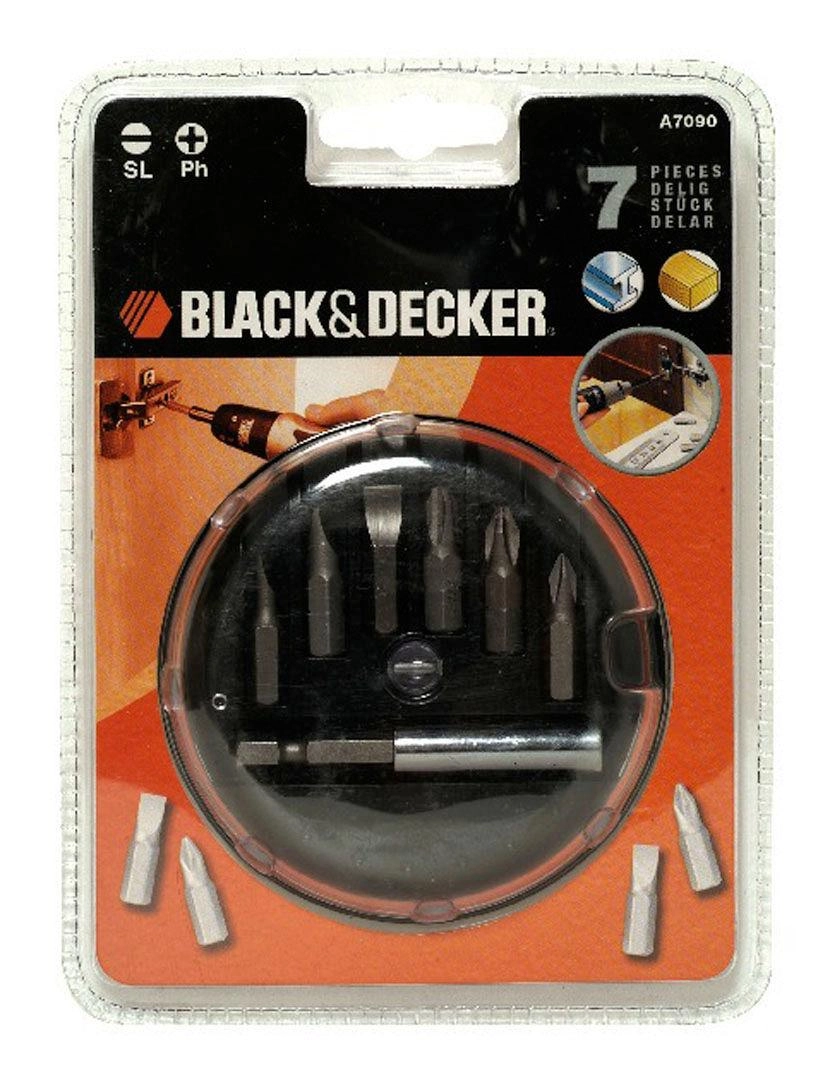 Zestaw bitów Black&Decker A7090-XJ (7szt.)