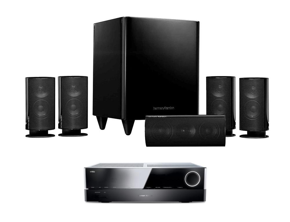 Zestaw kina Harman Kardon AVR 161-S, HKTS 9 BK (czarny)