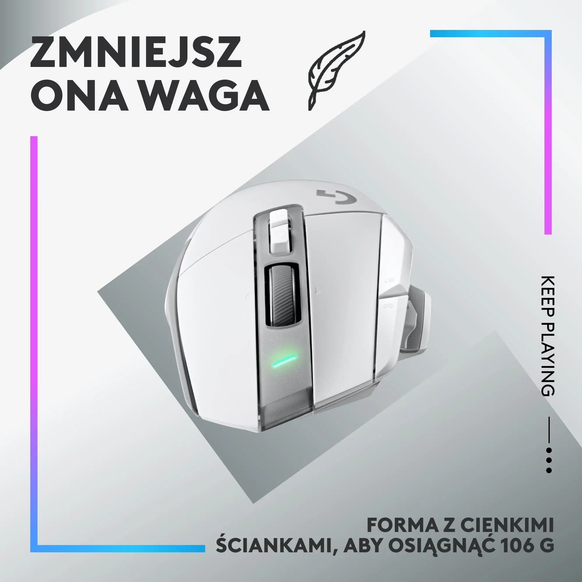 Myszka gamingowa Logitech G502 X Plus Biały - Opinie, Cena