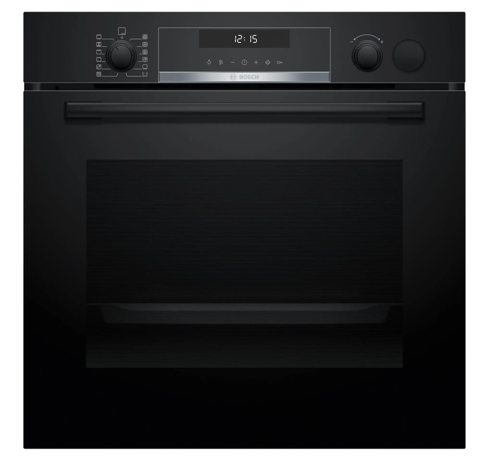 Piekarnik elektryczny parowy Bosch Serie 6 HRA5380B0 Termoobieg Czarny