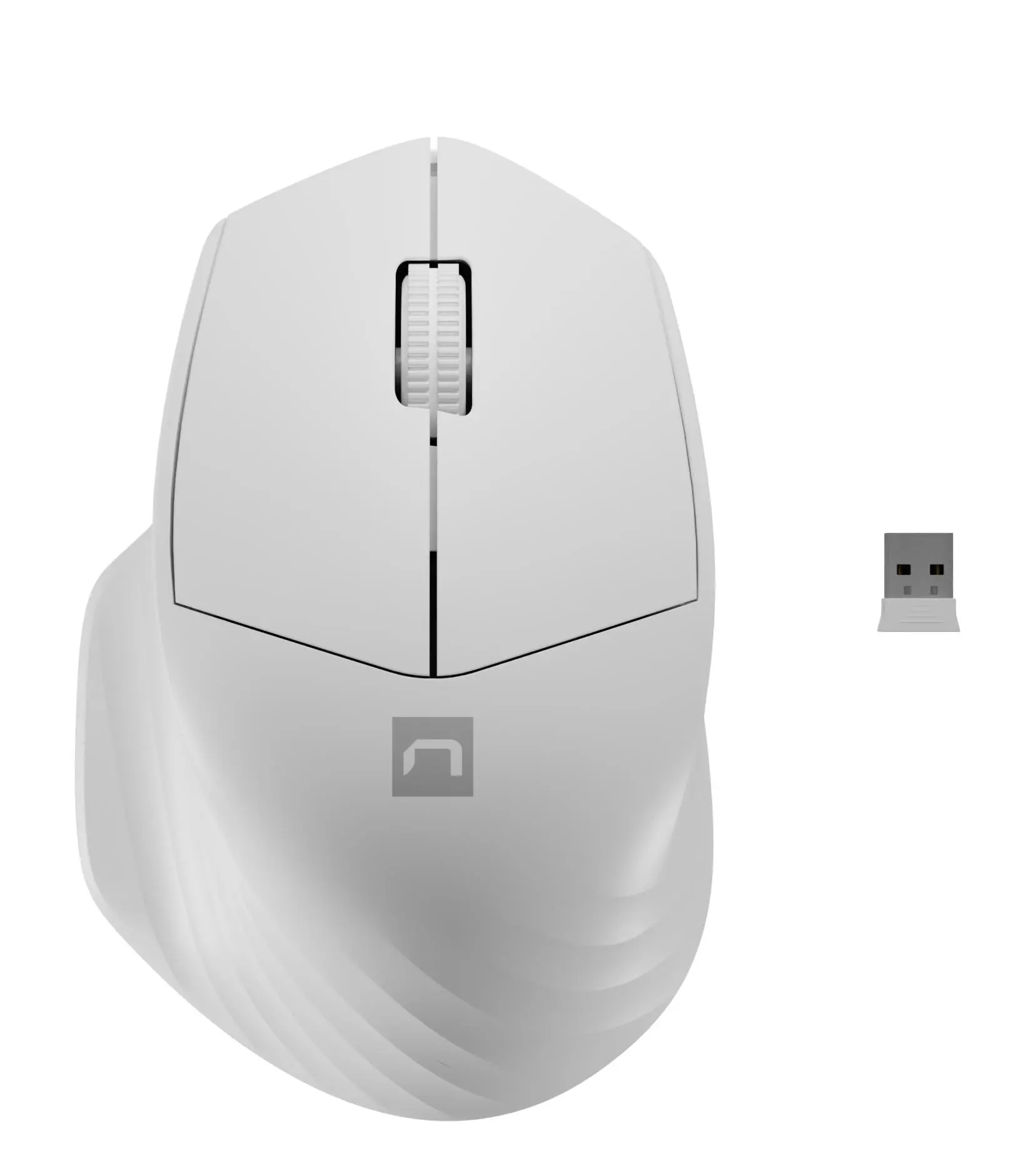 Myszka Natec Siskin 2 Biały