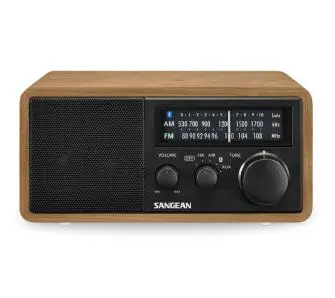 Radioodbiornik Sangean WR-11BT+ Radio FM Bluetooth Brązowo-czarny