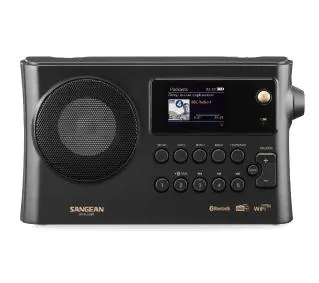 Sangean WFR-28BT Radio FM DAB+ Internetowe Bluetooth Czarny - Kup na Raty - RRSO 0%