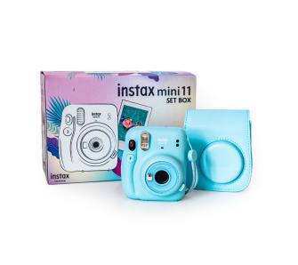 Aparat Fujifilm Instax Mini 11 Niebieski + case