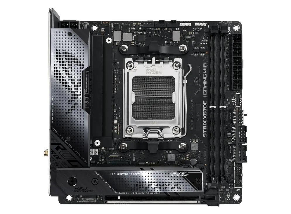 фото Материнська плата Asus Rog Strix X670E-I Gaming WiFi 1