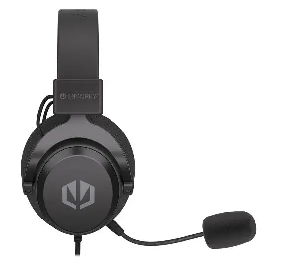 Endorfy Viro Infra Nauszne Czarny