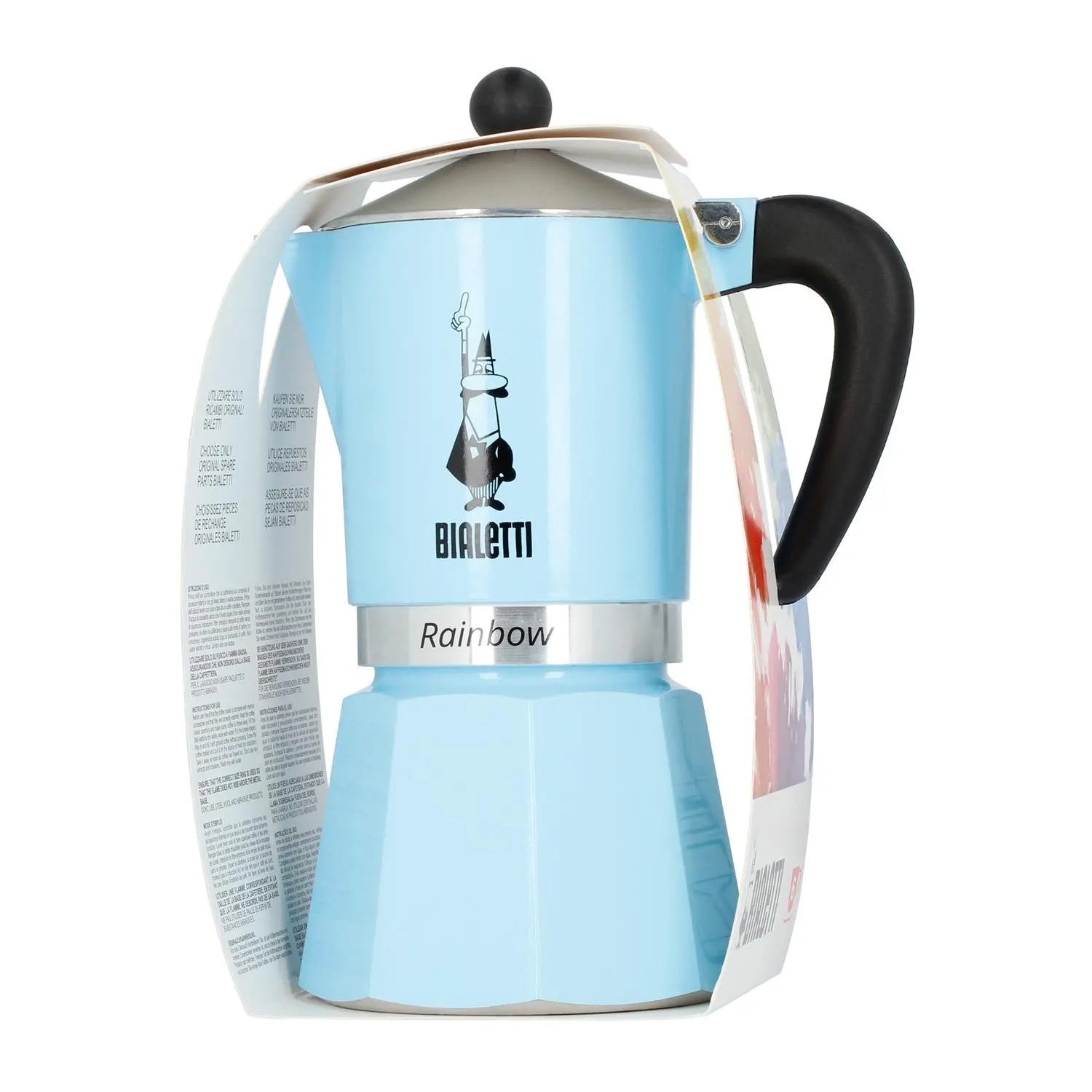 Bialetti Rainbow 6tz 300ml Niebieski Dobra cena, Opinie w