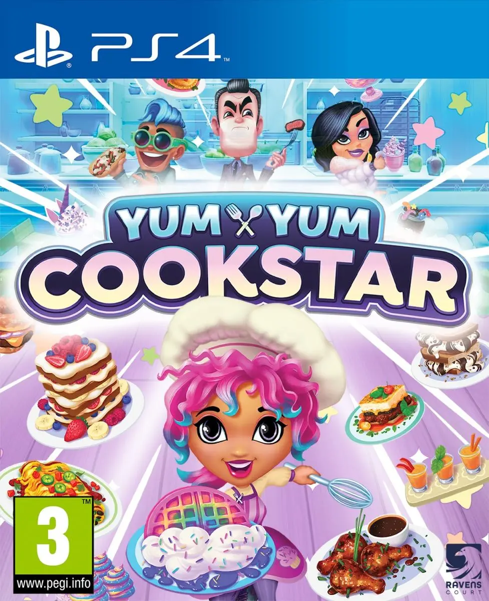 Yum Yum Cookstar Gra na PS4 (Kompatybilna z PS5)