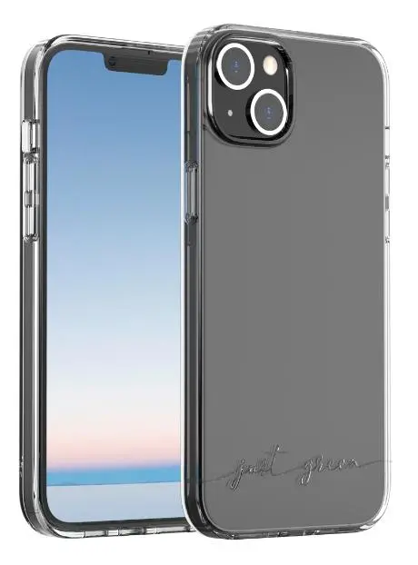 Etui Just Green 100% ECO do iPhone 14 Pro Przeźroczysty