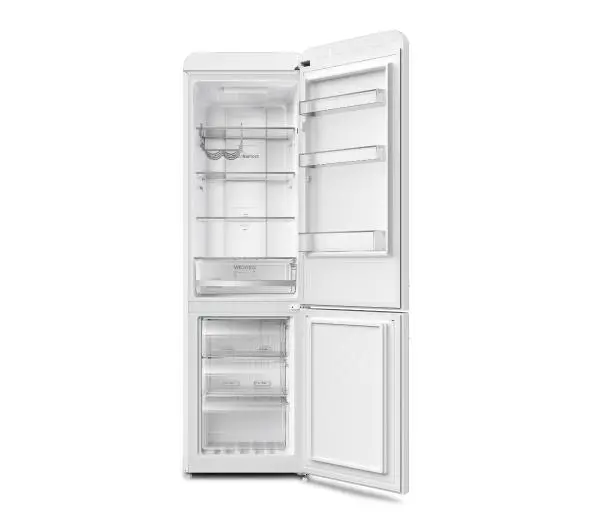Amica FK3495.3FWAA Pełny No Frost 186,5cm Szuflada z kontrolą wilgotności Biały - Kup na Raty - RRSO 0%