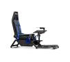 Fotel Next Level Racing NLR-S027 Flight Simulator Boeing Commercial Edition kokpit do 150kg Czarno-niebieski
