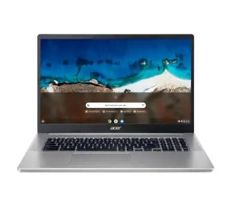 Laptop chromebook Acer Chromebook 317 CB317-1H-C3TK 17,3"  Celeron N4500 8GB  RAM  128GB Dysk  ChromeOS Srebrny