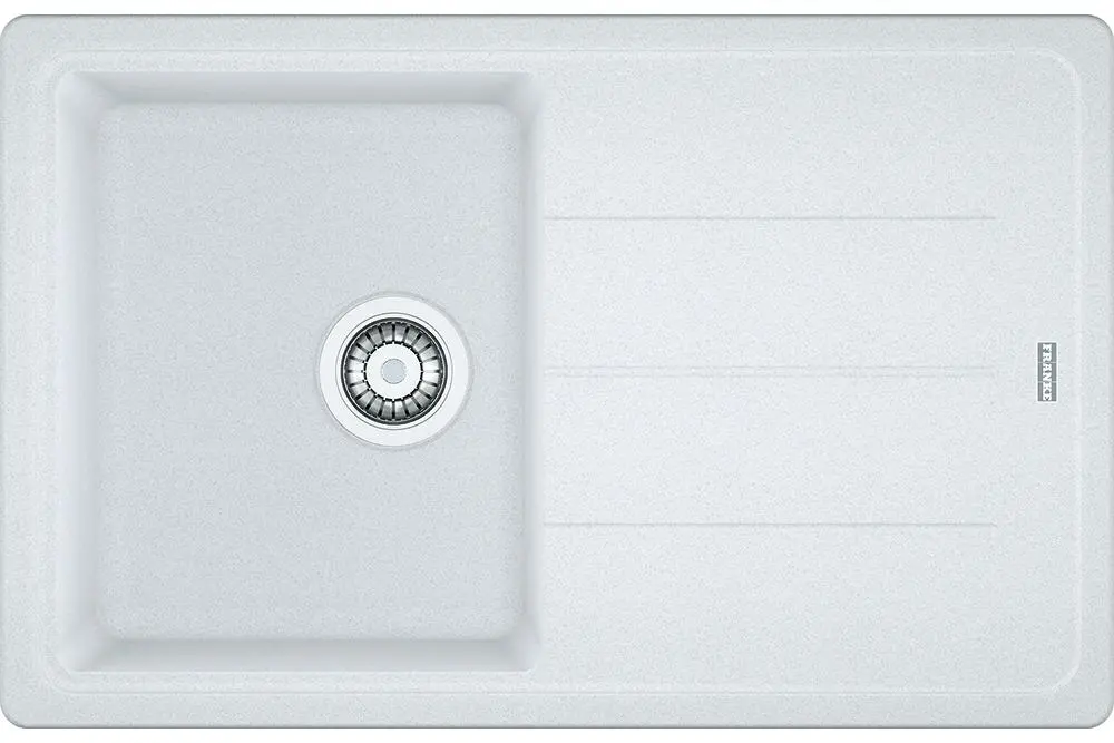 Zlewozmywak Franke Basis BFG 611-78 Granitowy Biały polarny