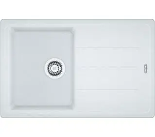 Franke Basis BFG 611-78 Granitowy Biały polarny - DRUGI -30%, ALBO 5-TY ZA 1ZŁ - Kup na Raty - RRSO 0%