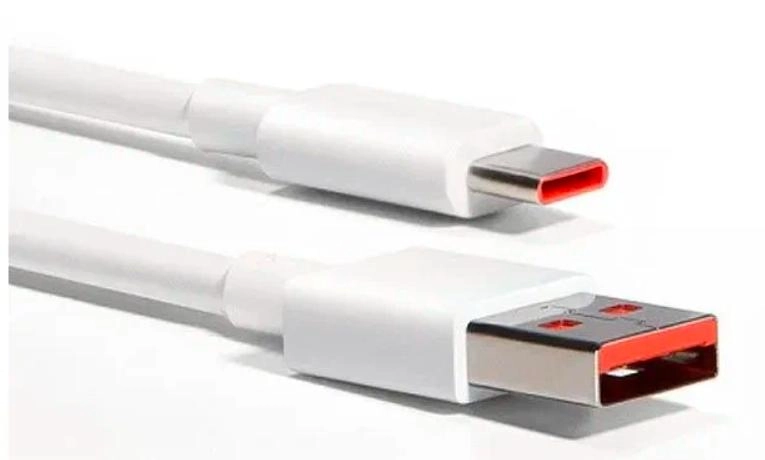 Kabel Xiaomi USB-A - USB-C 6A 1m (biały)