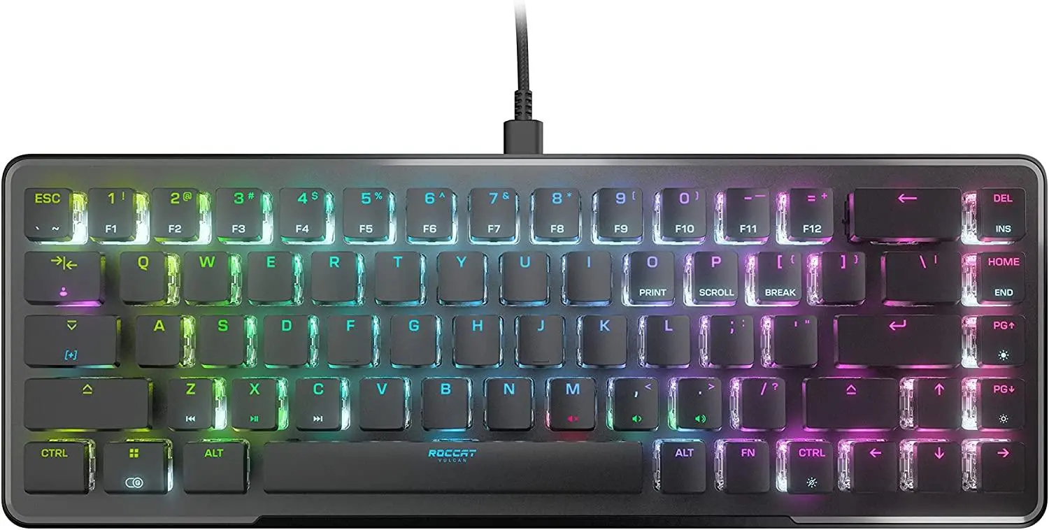 Klawiatura opto-mechaniczna Roccat Vulcan II Mini AIMO  Czarny