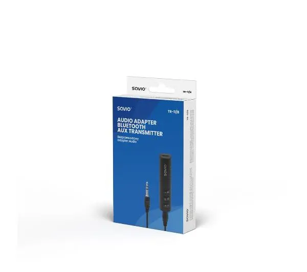 Savio TR-11/B Odbiornik audio jack 35mm