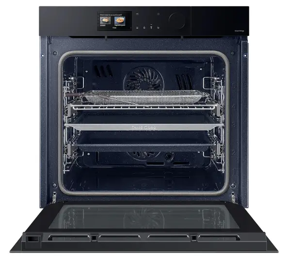 Samsung Bespoke NV7B7997AAK Funkcje AI Dual Cook Termoobieg AirFry Termosonda Zdalne sterowanie Czarny - Kup na Raty - RRSO 0%