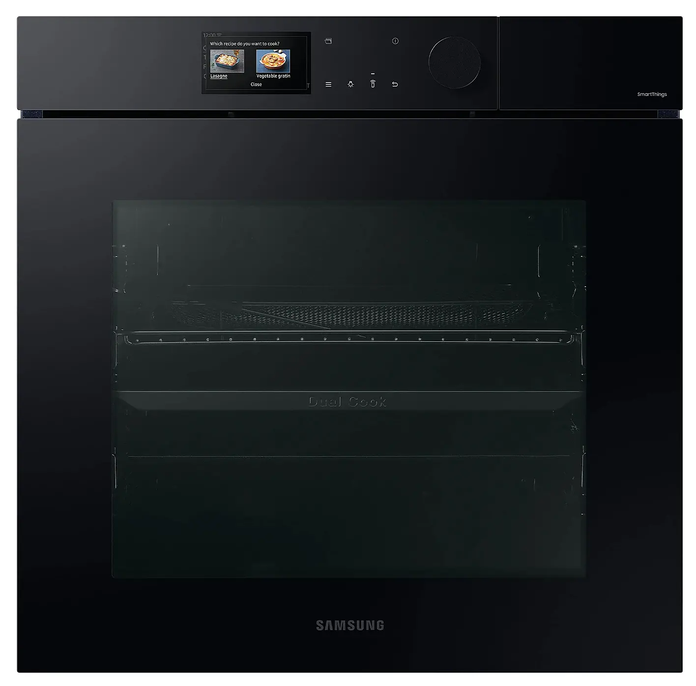 Piekarnik elektryczny parowy Samsung Bespoke NV7B7997AAK Dual Cook Termoobieg AirFry Termosonda Zdalne sterowanie Czarny