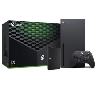 Konsola Xbox Series X 1TB z napędem + Dysk Seagate Expansion 2TB