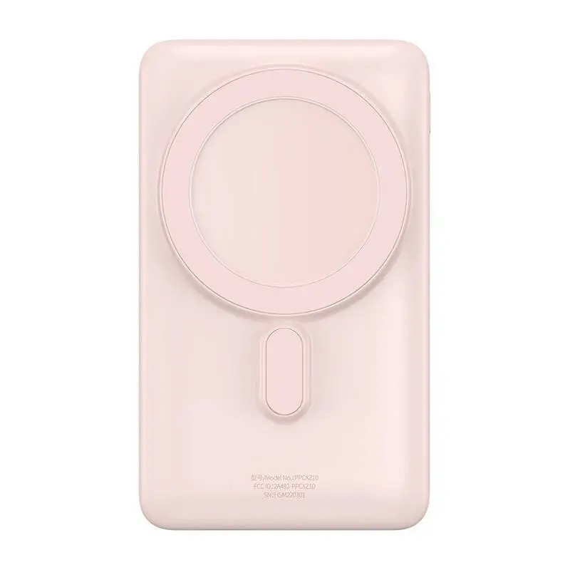 Powerbank Baseus PPCX000204 Magnetic Bracket 10000mAh 20W Różowy