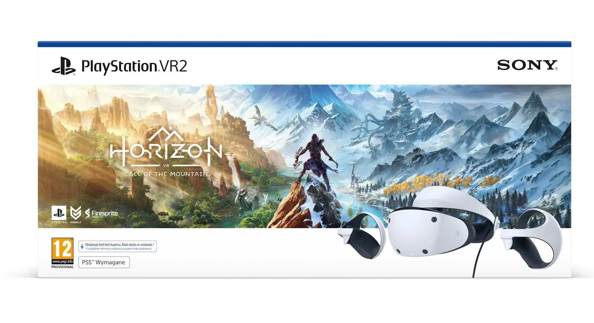 Okulary VR Sony Pakiet PlayStation VR2 Horizon Call of the