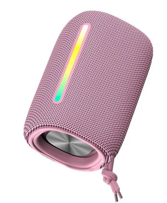 Głośnik Bluetooth Forever BS-10 LED 10W Różowy