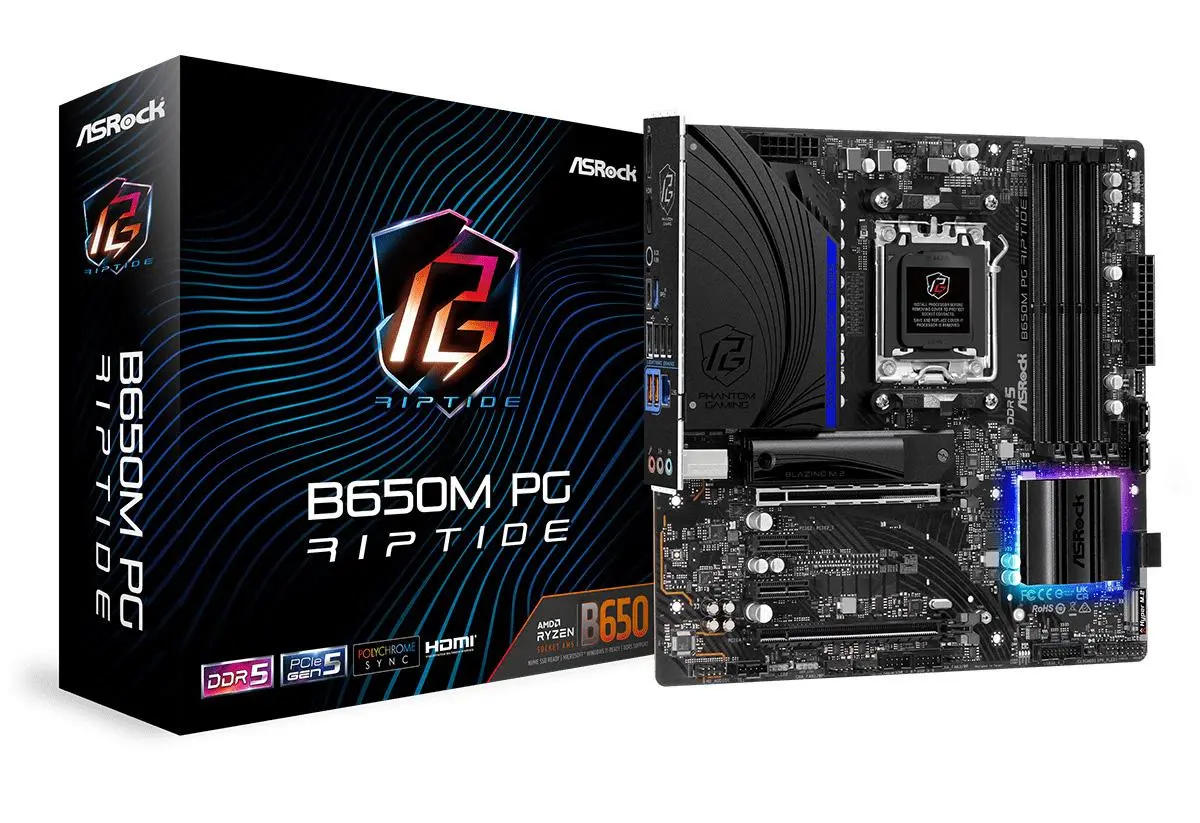 Płyta główna ASrock B650M PG RIPTIDE