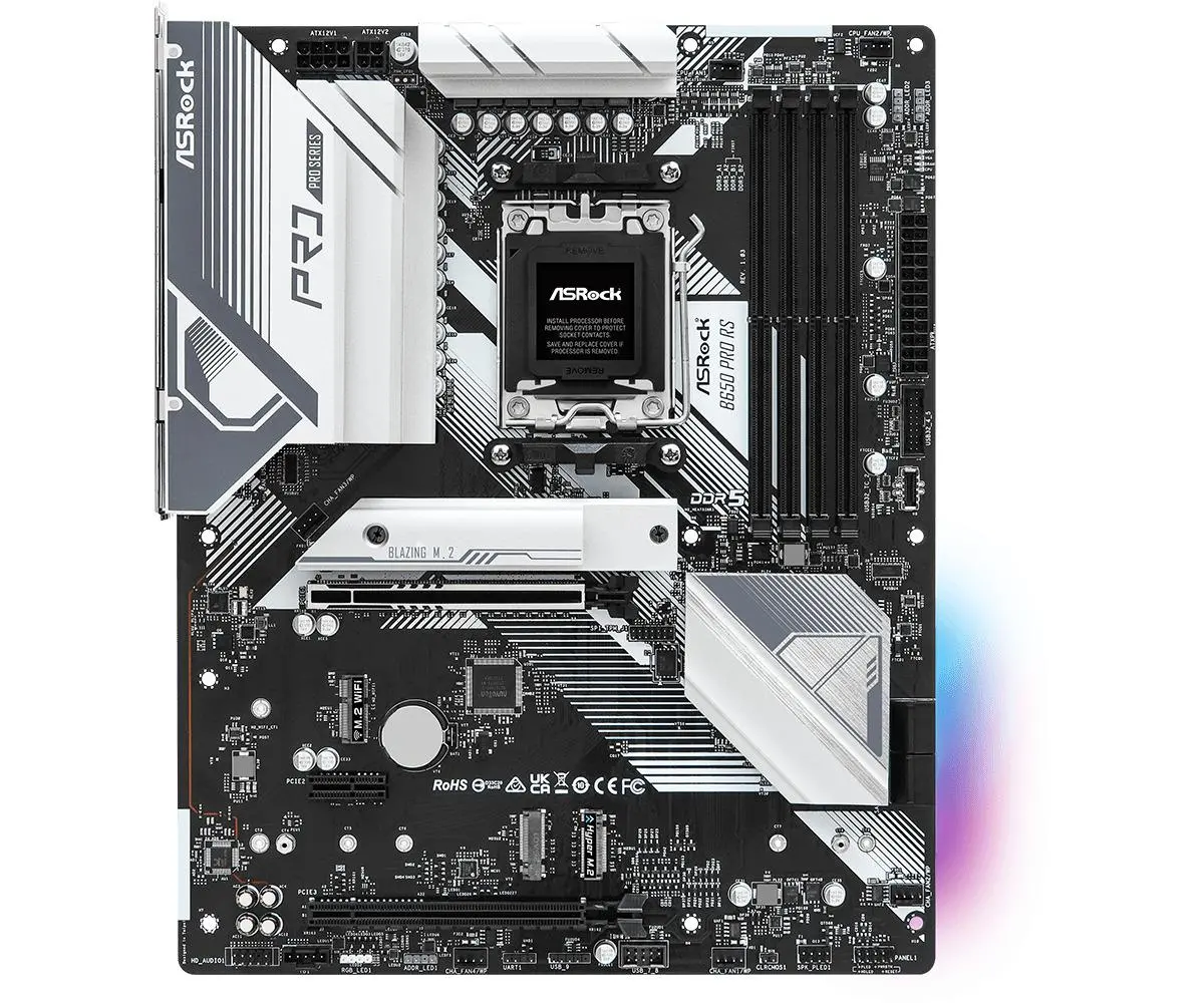 фото Материнская плата ASRock B650 PRO RS 1