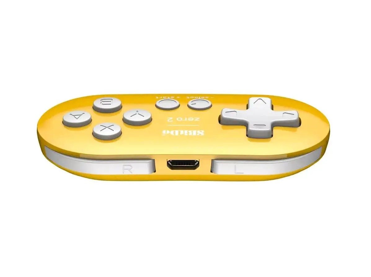 фото Геймпад 8BitDo Zero 2 Bluetooth Mini Yellow