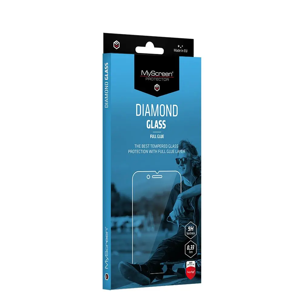 Szkło hartowane MyScreen Protector Diamond Glass Full Glue do iPhone 13 Pro Max