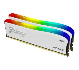 Pamięć RAM Kingston FURY Beast RGB Special Edition 16GB (2 x 8GB) 3200 CL16 Biały