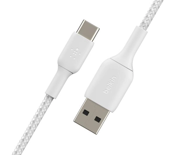 Belkin CAB002BT2MWH  USB-C - USB 2m (biały)