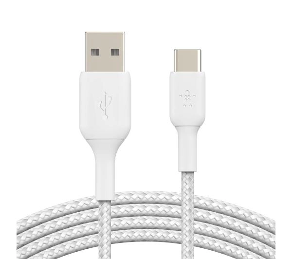 Belkin CAB002BT2MWH  USB-C - USB 2m (biały)