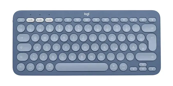 Klawiatura membranowa Logitech K380 dla Mac Niebieski