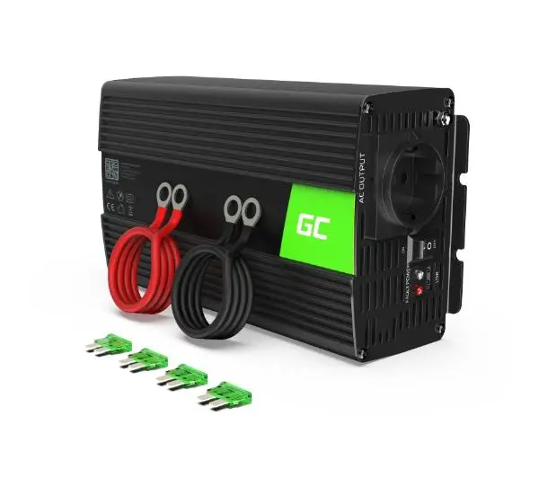 Green Cell 24V na 230V Modyfikowana sinusoida 1000W