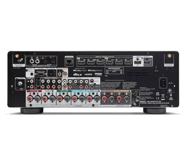 Marantz Cinema 60 DAB 7.2-kanałowy Dolby Atmos DTS X Wi-Fi Bluetooth AirPlay Srebrno-złoty - Kup na Raty - RRSO 0%