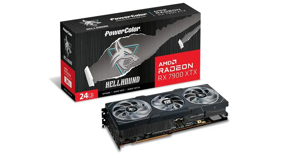 Karta graficzna PowerColor Hellhound Radeon RX 7900 XTX 24GB GDDR6 384bit FSR