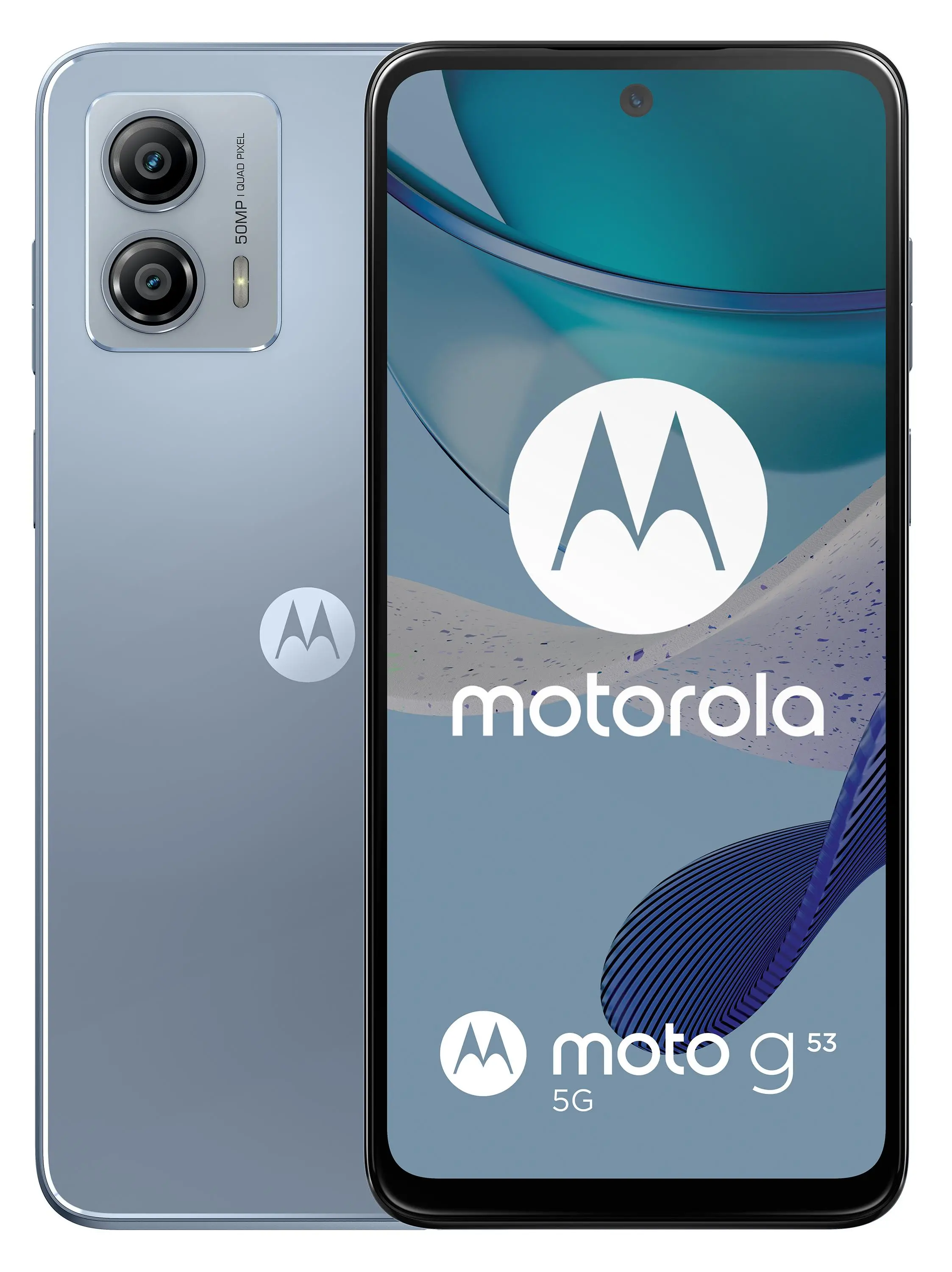 Smartfon Motorola moto g53 5G 4/128GB 6,5" 120Hz 50Mpix Srebrny