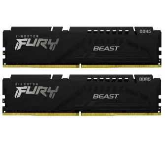 Pamięć RAM Kingston FURY Fury Beast DDR5 64GB (2 x 32GB) 5600 CL40 Czarny