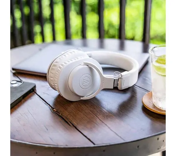 Audio-Technica ATH-M20xBT Nauszne Bluetooth 5.0 Biały