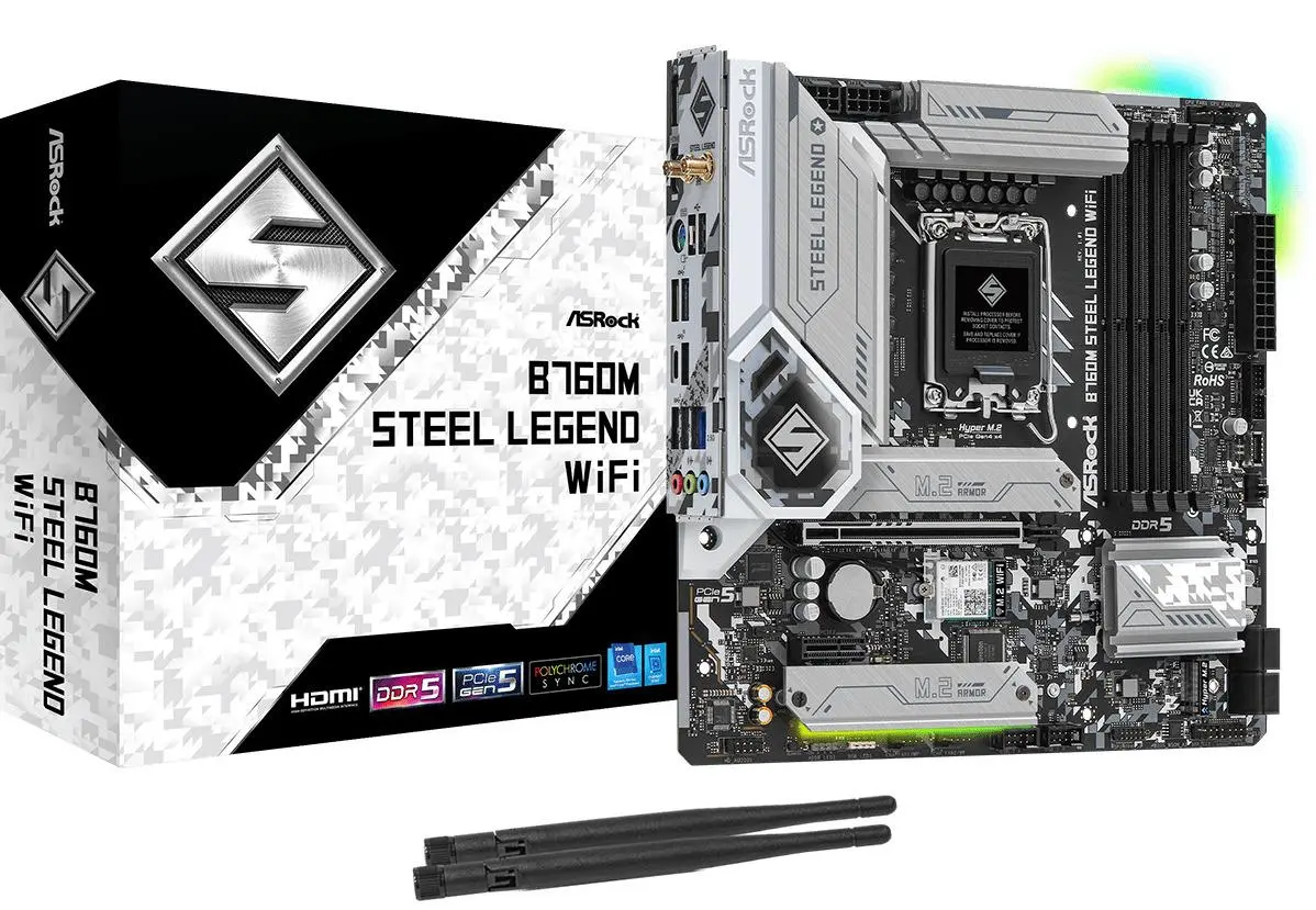 Płyta główna ASrock B760M Steel Legend WiFi DDR5