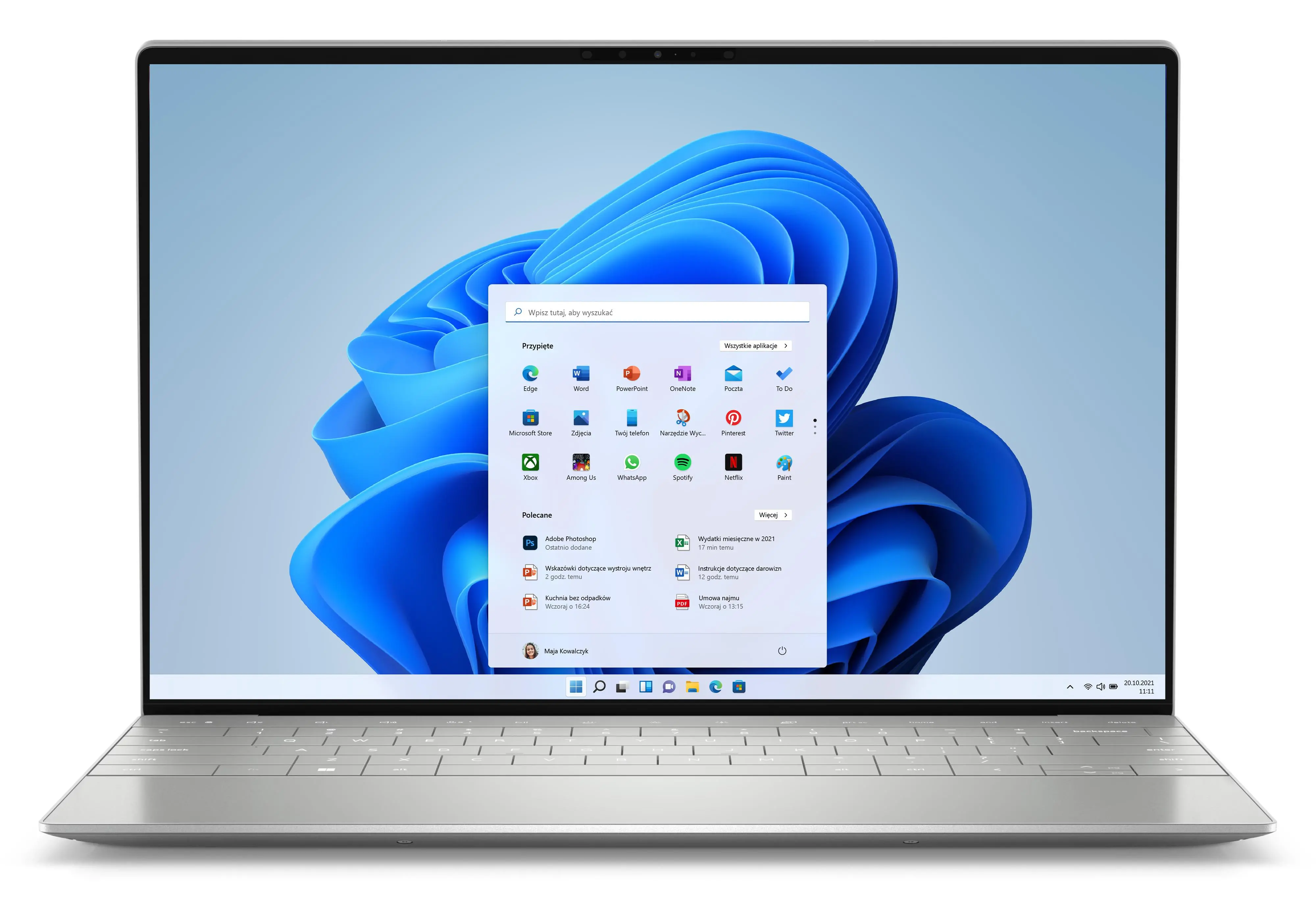 Laptop ultrabook Dell XPS 13 9320-3936 13,4" i7-1260P 16GB RAM 1TB Dysk SSD Win11 Platynowy