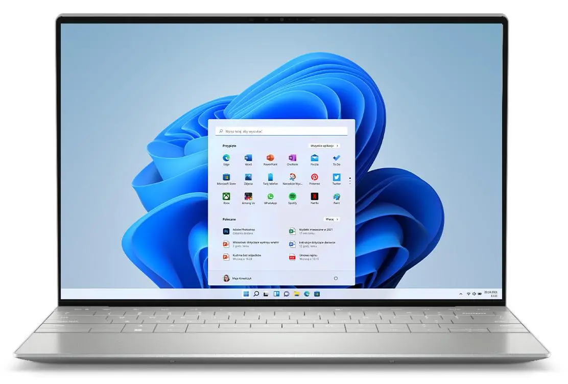 Laptop Dell XPS 13 9320-3912 OLED 13,4" i7-1260P 16GB RAM 1TB Dysk SSD Win11 Platynowy