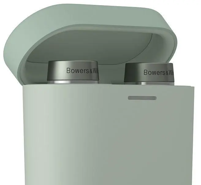 Słuchawki bezprzewodowe Bowers & Wilkins PI5 S2 Sage Green Dokanałowe Bluetooth 5.0 Biało-zielony