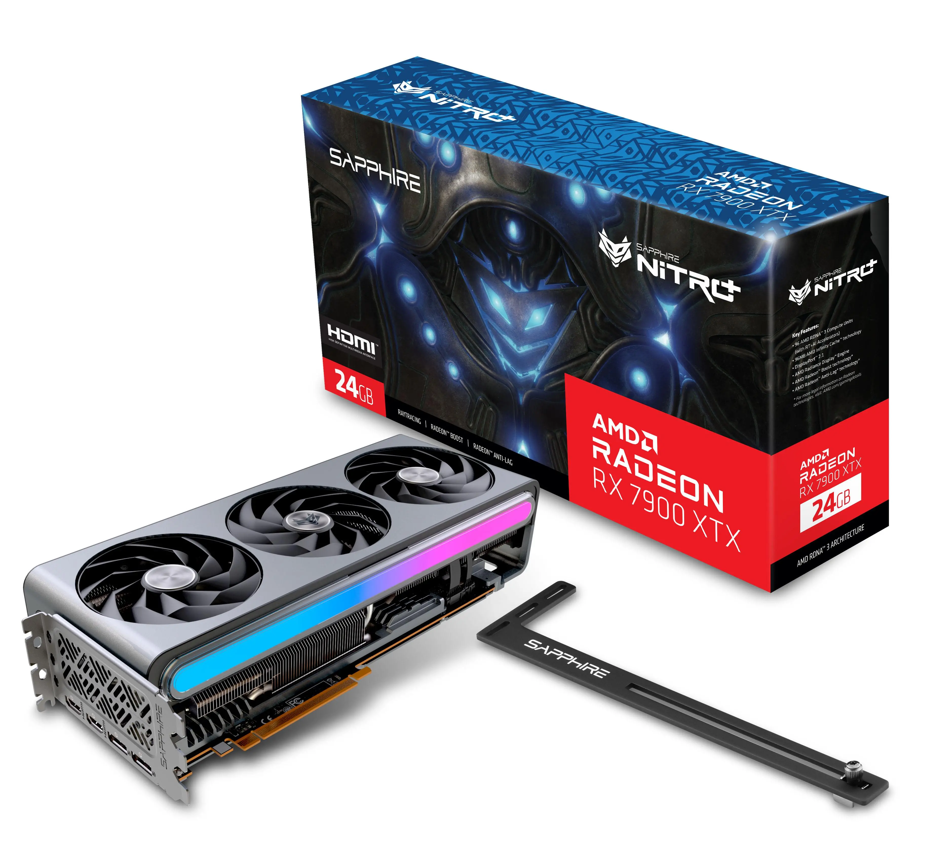 RADEON SAPPHIRE NITRO＋ RX7800XT 16GB Sapphire Radeon RX 7800 XT NITRO+ 16GB GDDR6 - Karty