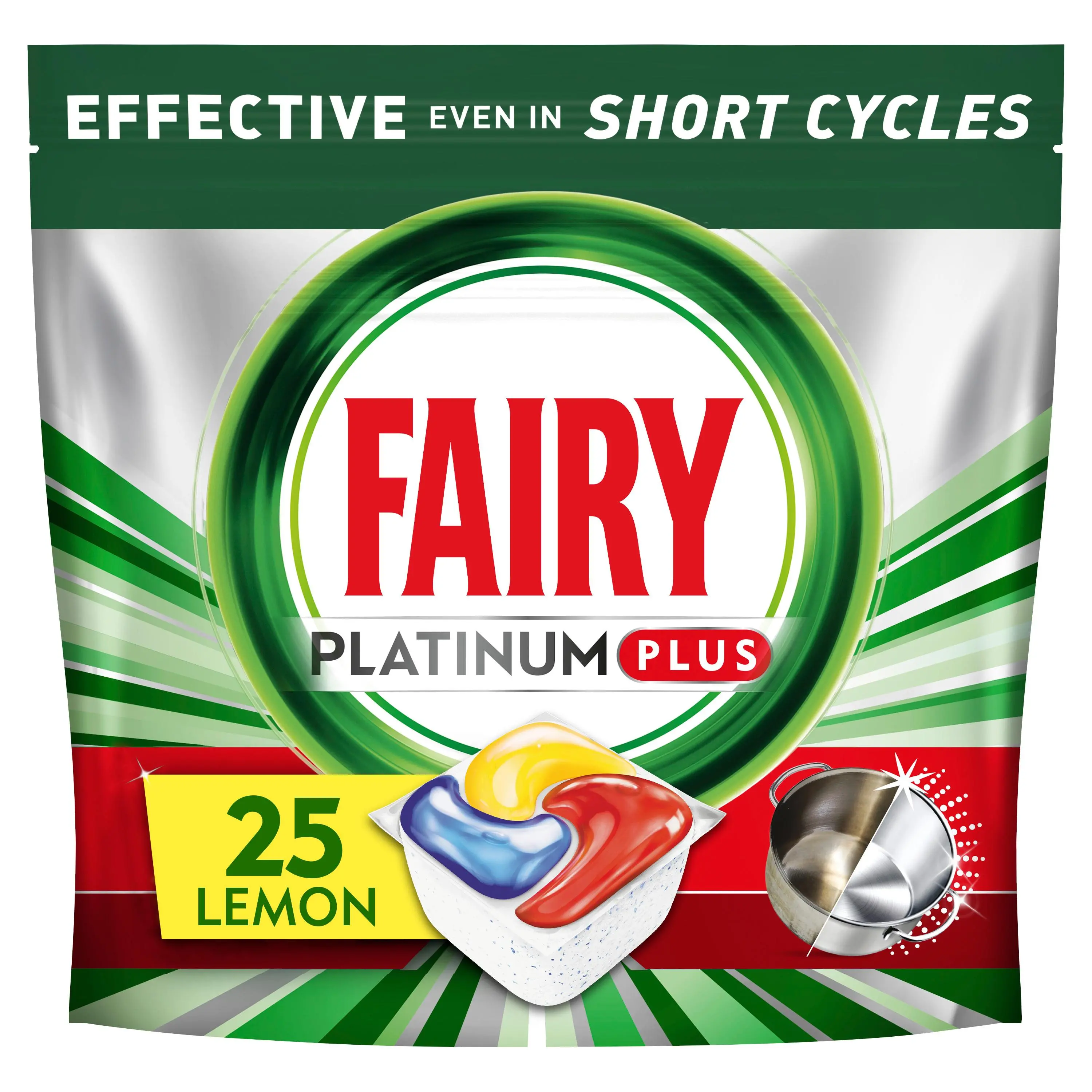 Kapsułki do zmywarki Fairy Platinum Plus Lemon 25szt.