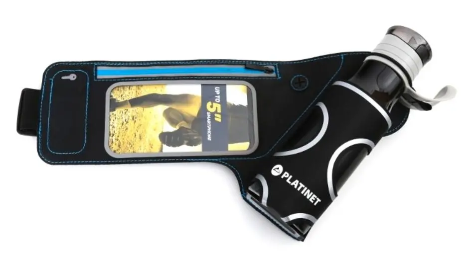 Opaska Platinet opaska do biegania Czarny