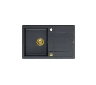Quadron HB8203U8-G1 P2O Morgan 111 Granitowy Czarny metalik/Złoty - DRUGI -30%, ALBO 5-TY ZA 1ZŁ - Kup na Raty - RRSO 0%